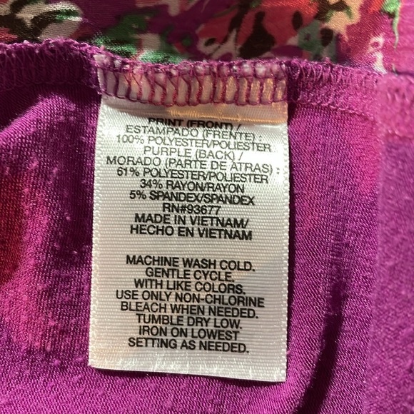 Allen B. By Allen Schwartz Pink Sleeveless Boxy Tank Top EUC Large - Picture 10 of 13